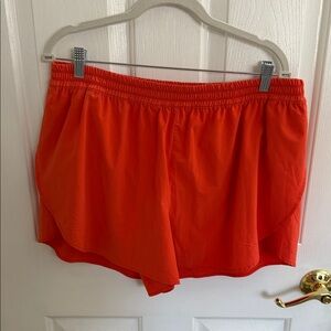 Zella Vibrant Orange Athletic Shorts